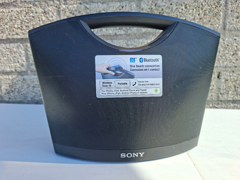 sony vintage bleutooth speaker, Audio, Tv en Foto, Luidsprekers, Bluetooth, Overige typen, Refurbished, Ophalen of Verzenden