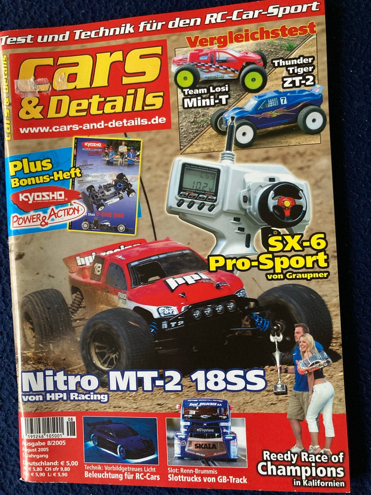 Cars & Details RC-Car-Sport Magazine - Augustus 2005, Verzenden, Nieuw, Glossy