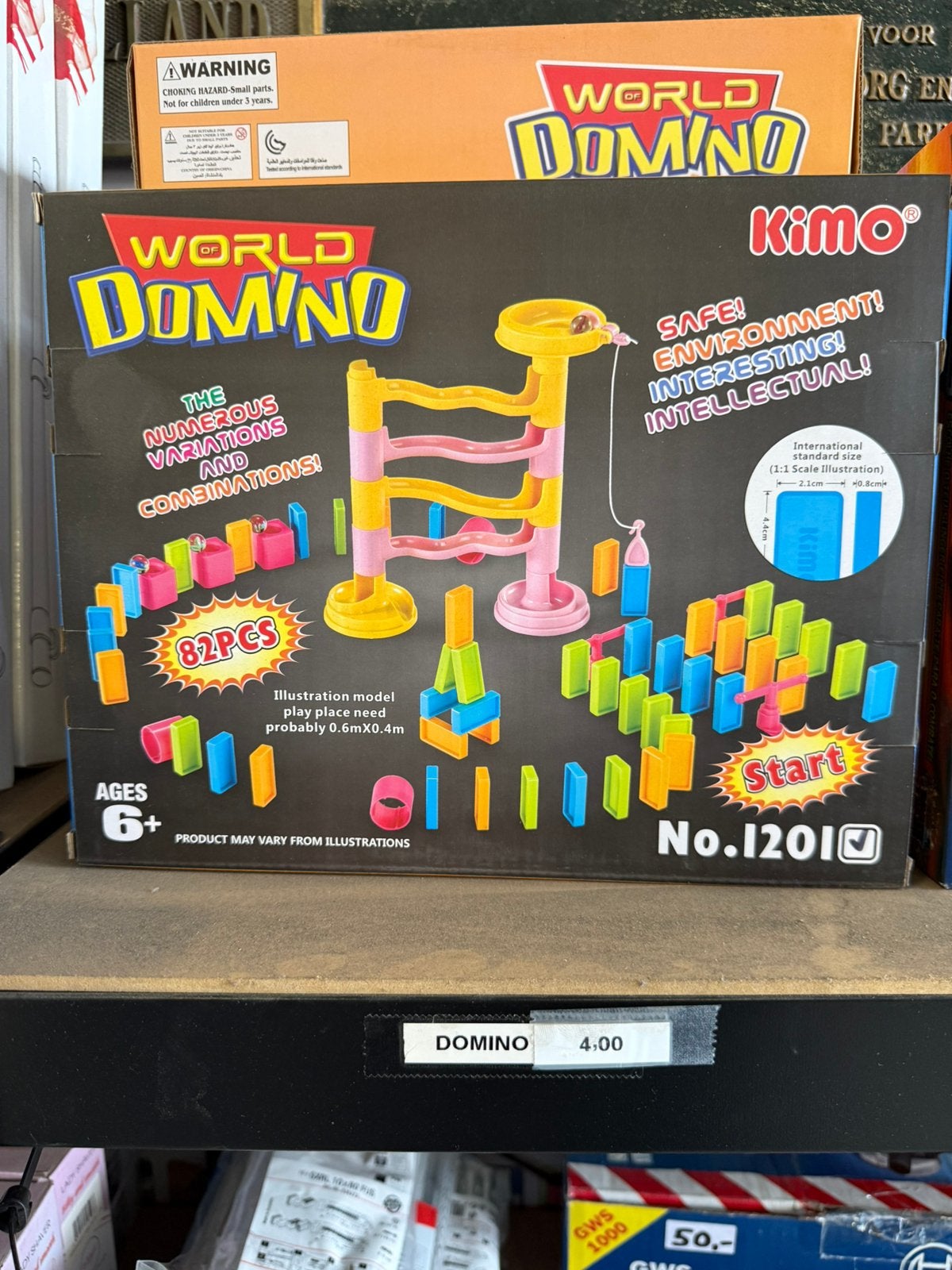 Partijverkoop - Speelgoed world of domino, Kinderen en Baby's, Speelgoed | Bouwstenen, Ophalen of Verzenden, Nieuw