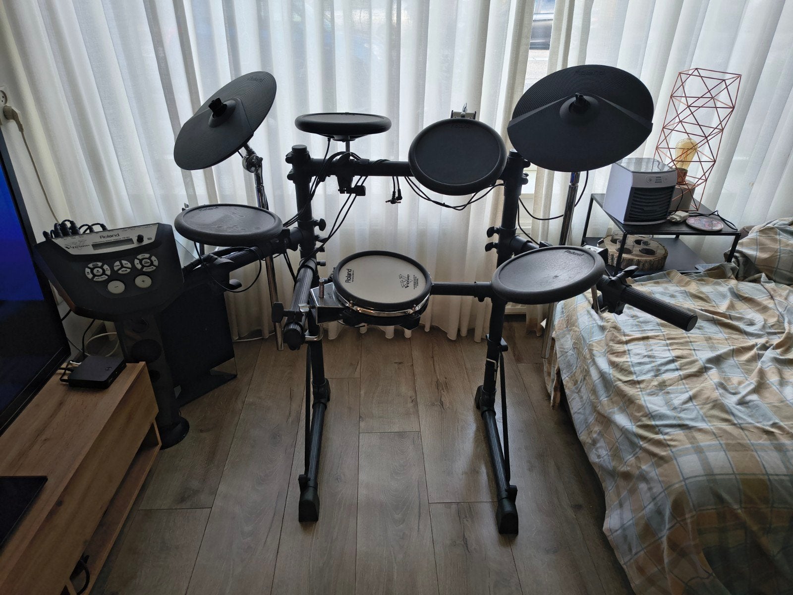 Roland V-Drums TD-6V Elektronisch Drumstel, Muziek en Instrumenten, Ophalen, Gebruikt, Roland, Elektronisch