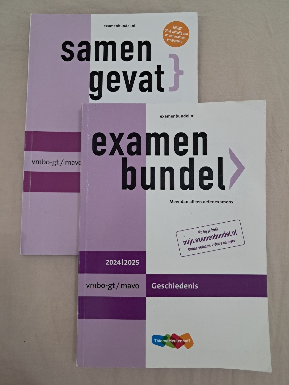 Geschiedenis Examenbundel+Samengevat vmbo, Boeken, Schoolboeken, Ophalen, Zo goed als nieuw, VMBO, Geschiedenis