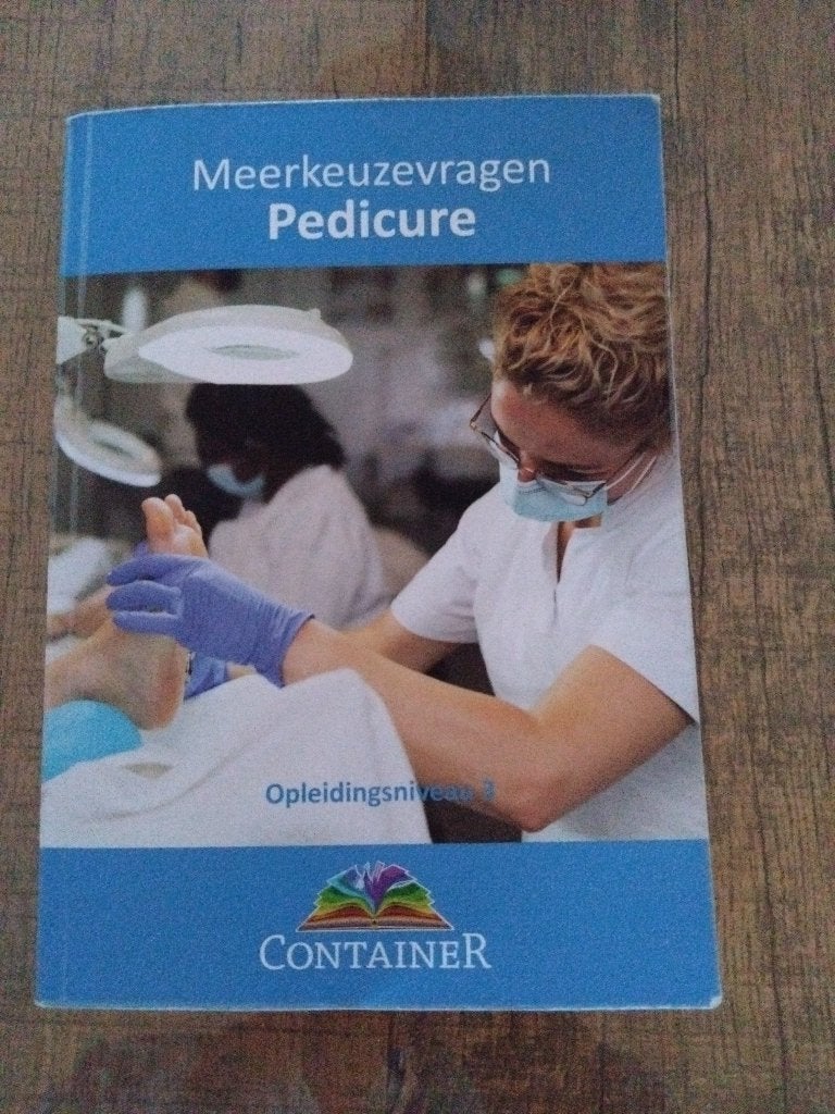 Pedicure meerkeuzevragen boek, Gelezen, Container, Ophalen of Verzenden, Beta