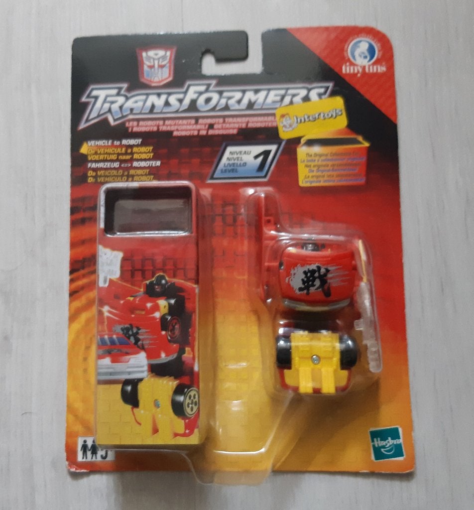 Hasbro Transformers Tiny Tins W.A.R.S. Level 1 Figuur 2003, Verzenden, Zo goed als nieuw
