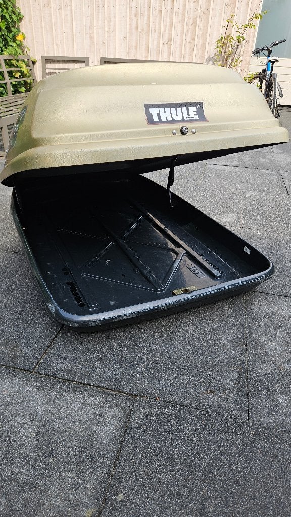 Dakkoffer Thule liberty 100, Ophalen, Gebruikt