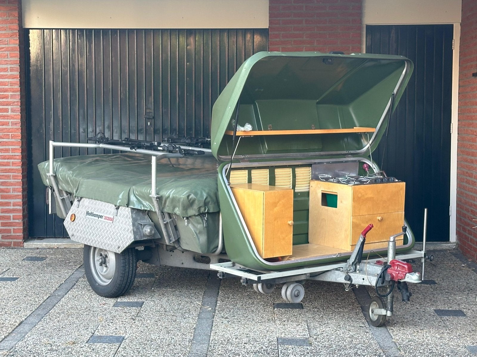 Holtkamper cocoon XL tenttrailer, Caravans en Kamperen, Ophalen, Aanwezig, Holtkamper, Tot en met 5