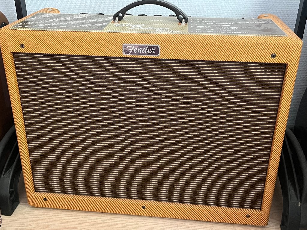 Fender buizenversterker: Blues Deluxe - 40Watt - tweed, Muziek en Instrumenten, Ophalen, Zo goed als nieuw, Gitaar, Minder dan 50 watt