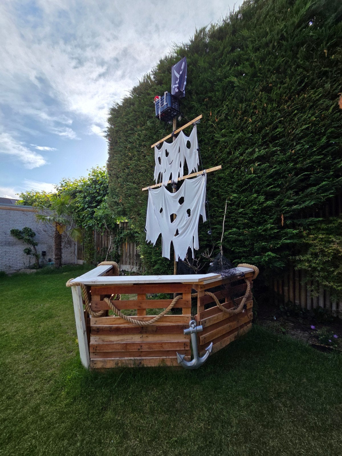 Piratenboot Bar en decoratie voor feestjes en evenementen, Ophalen
