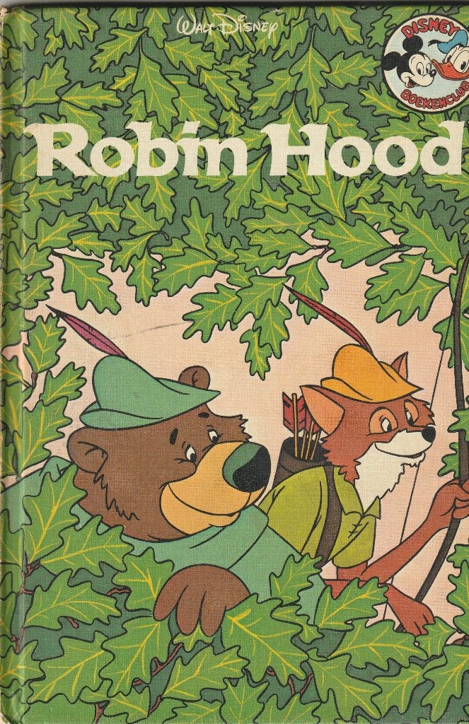 Robin hood walt disney jaren 70 boekje, Ophalen of Verzenden, Gelezen, Fictie algemeen