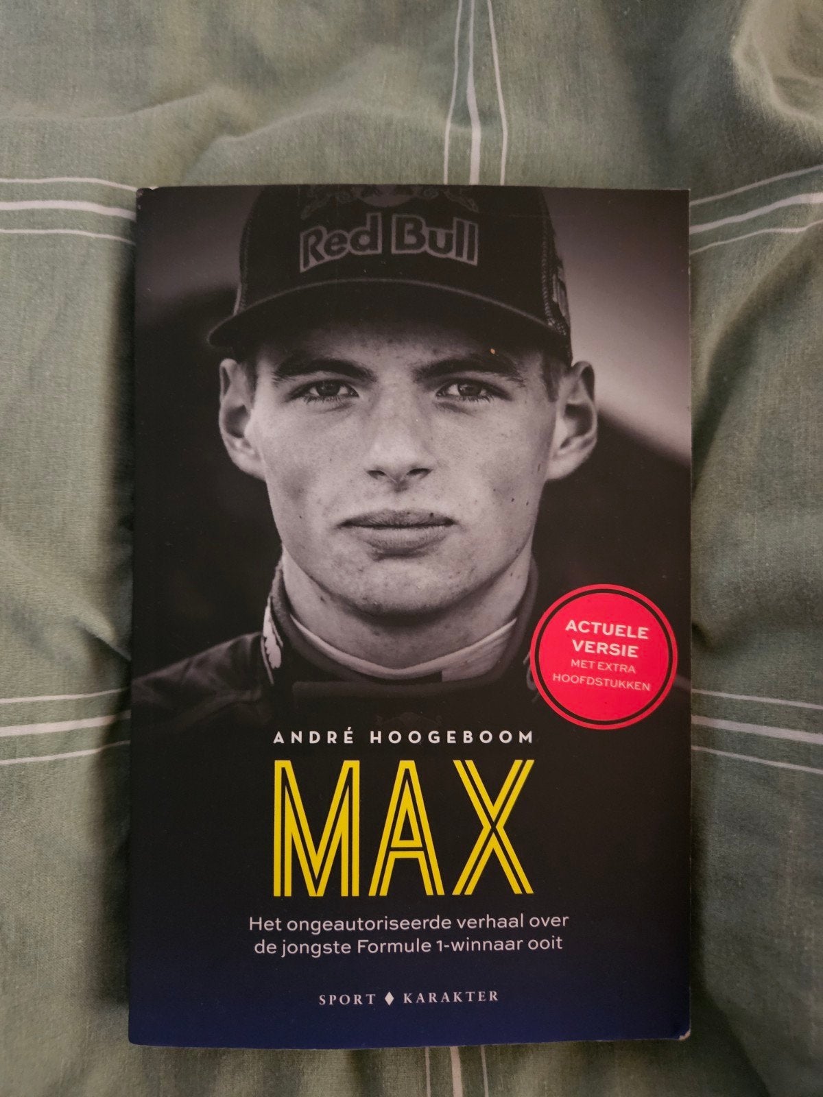 Boek Max verstappen, Boeken, Ophalen, Zo goed als nieuw, André Hoogeboom