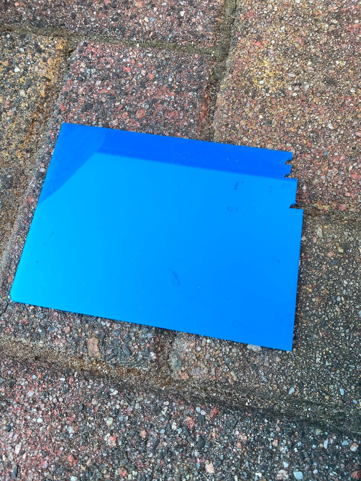 Goudsmid stenen - Blauwe plaat, Ophalen of Verzenden