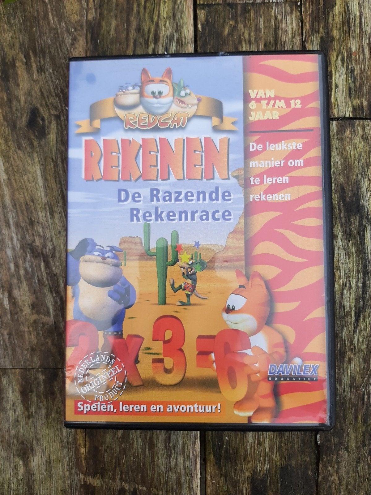 Redcat rekenen de razende rekenrace pc game computer spel, Spelcomputers en Games, Games | Pc, Zo goed als nieuw, 1 speler, Vanaf 12 jaar