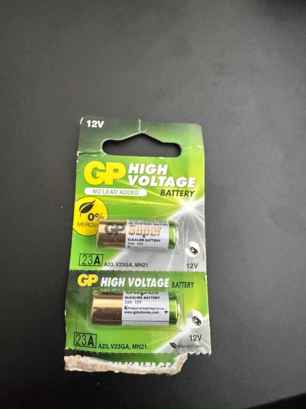 GP 23a batterijen, Ophalen of Verzenden, Nieuw