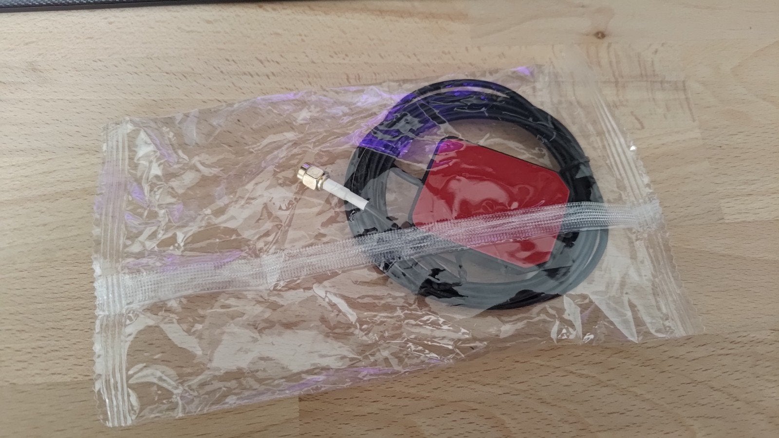 GPS Antenne met plakstrip - voor autoradio of hobbyproject, Telecommunicatie, Antennes en Masten, Ophalen of Verzenden, Nieuw