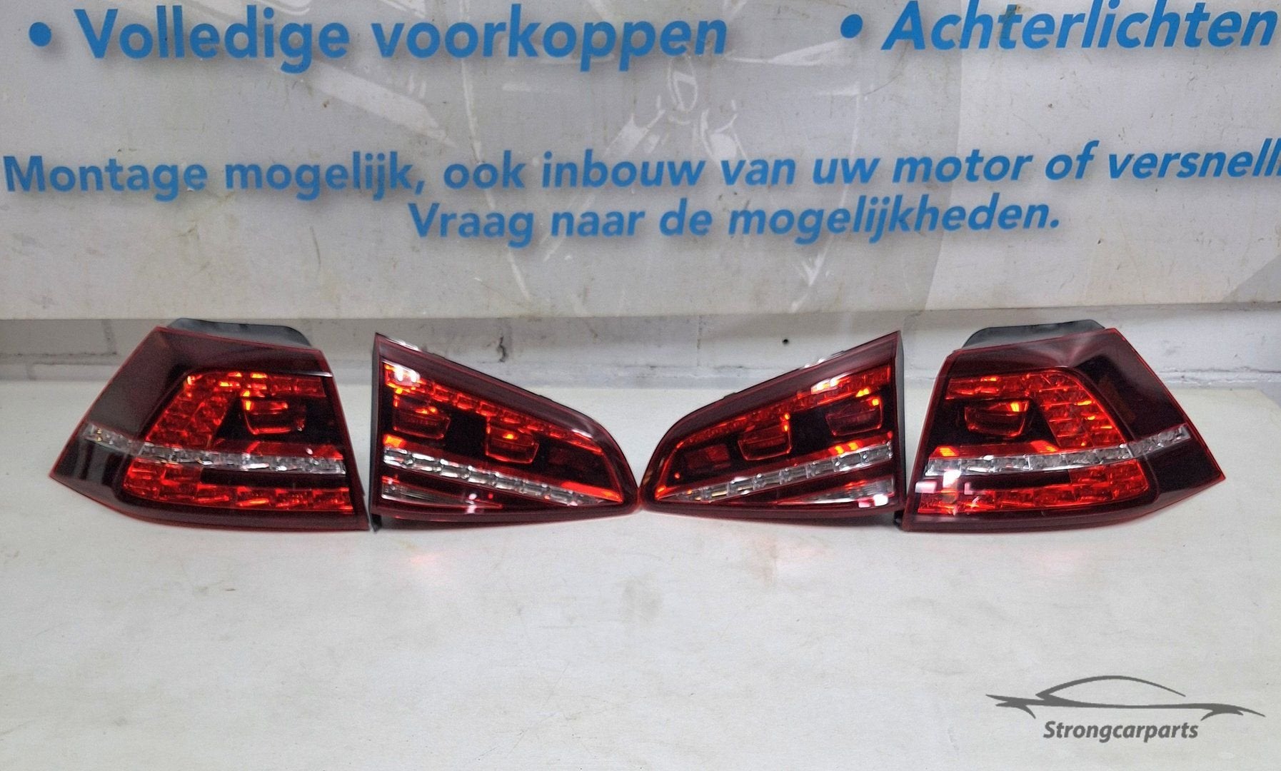 Led achterlicht set VW Golf VII 7 Origineel links en rechts, Gebruikt, -, Volkswagen, -