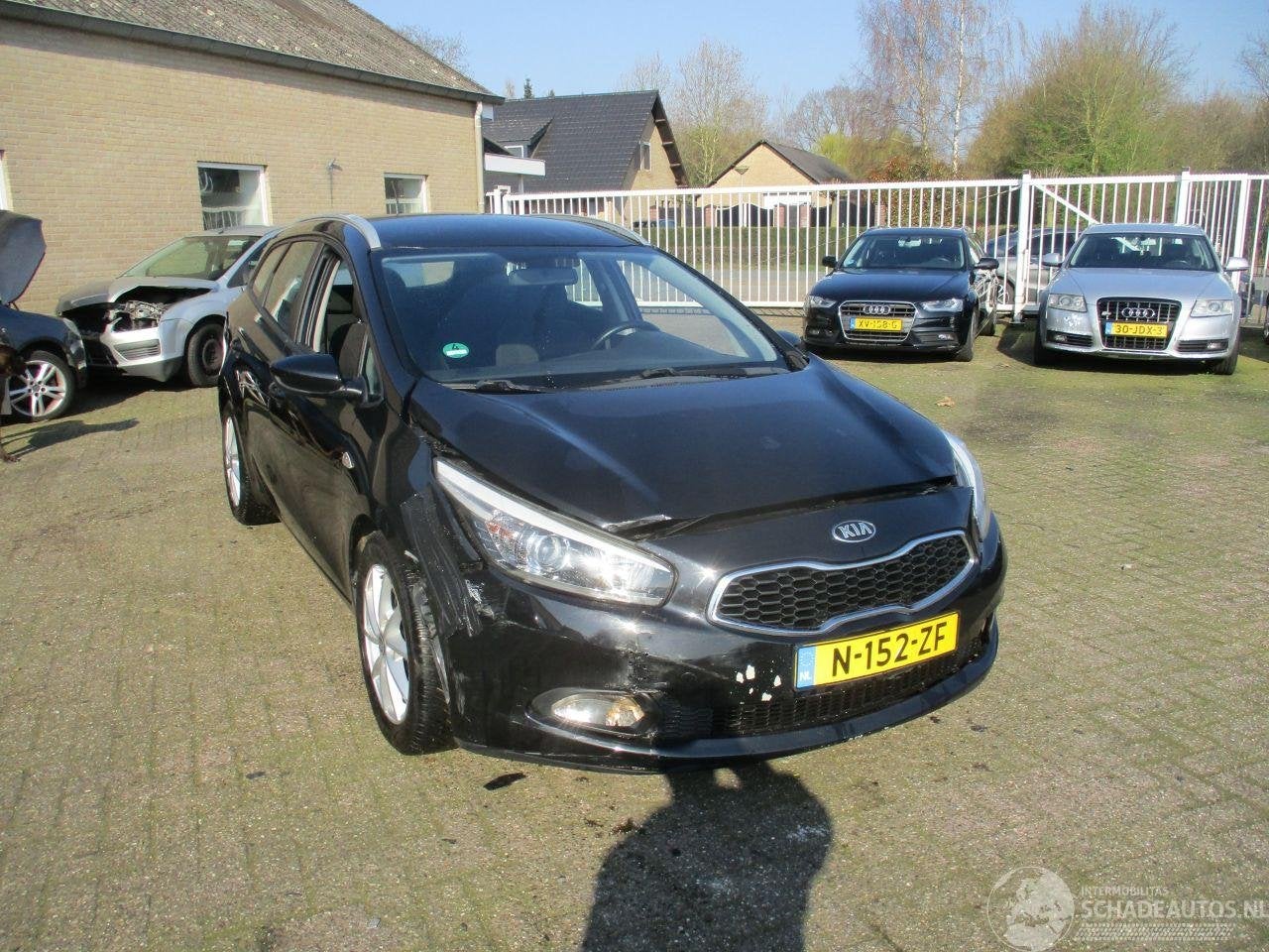 Kia cee'd cee\'d Sportswagon (bj 2014), Kia, 1396 cc, Zwart, Stationwagon
