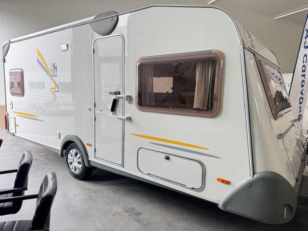 Knaus Cheers 500 TF / voortent / luifel / topstaat, Caravans en Kamperen, Bedrijf, Overige typen, 5 tot 6 meter, Knaus