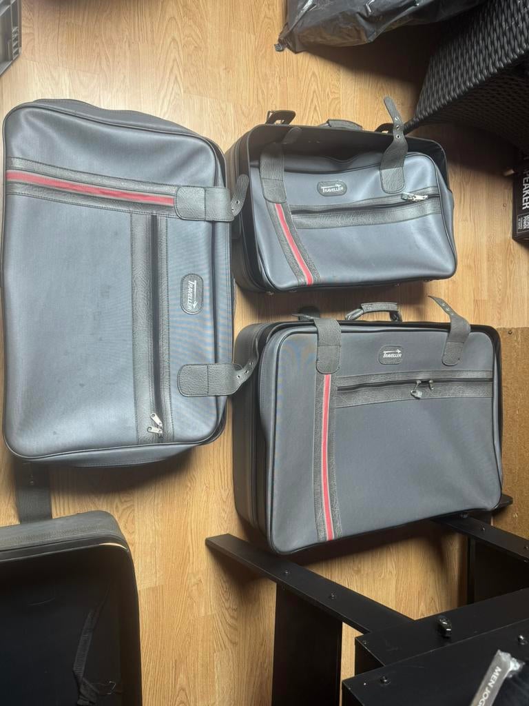 4 delige koffer set, Sieraden, Tassen en Uiterlijk, Koffers, Ophalen, Zo goed als nieuw, Hard kunststof