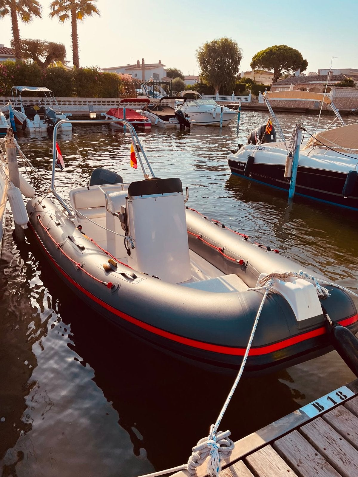 Blue Bay 530 RIB met Yamaha 115pk en Pega kanteltrailer, Gebruikt, 115 pk, Peddels, Ophalen