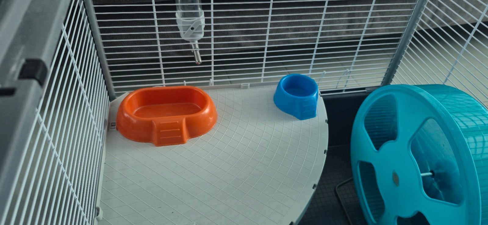 ferplast hamsterkooi/hamsterhok 95x57x50 en alle toebehoren, Dieren en Toebehoren, Kooi, 75 tot 110 cm, Ophalen, Minder dan 60 cm