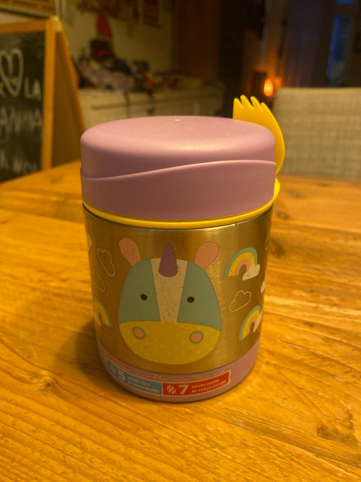 Skip Hop Eenhoorn Voedselpot - 350ml, Ophalen of Verzenden, Gebruikt