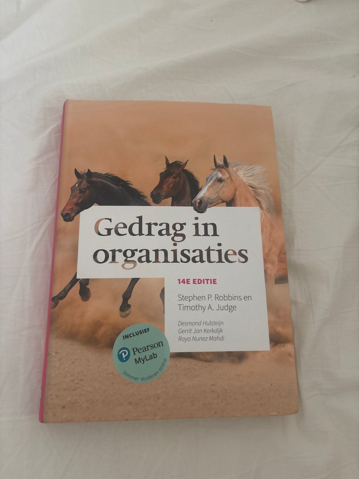Gedrag in organisaties - 14e editie (incl. MyLab), Ophalen of Verzenden, Nieuw