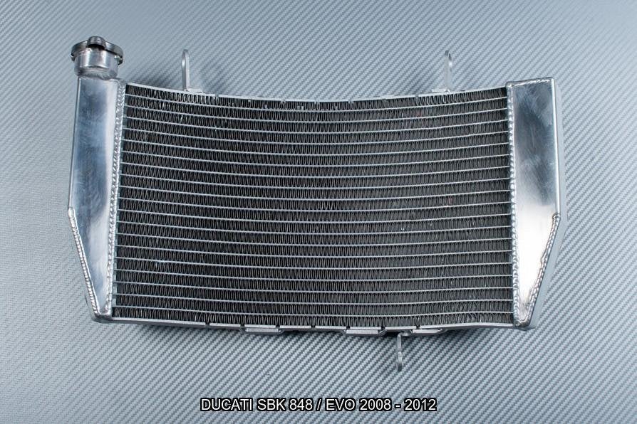 Radiateur Koeler Radiator AVDB DUCATI SBK 848 EVO 2008 2012, Ophalen of Verzenden