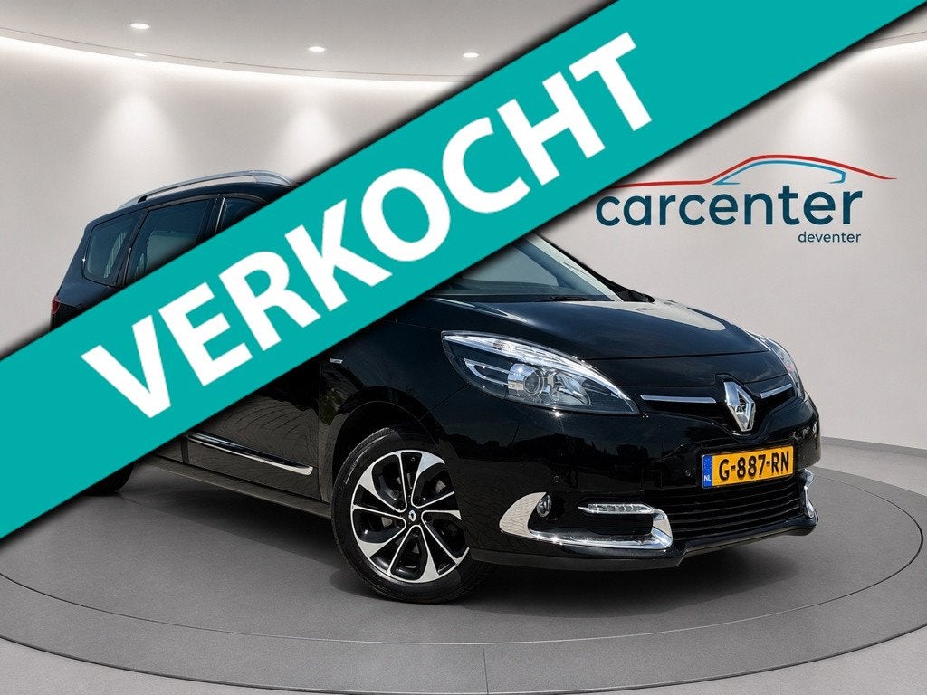 Renault Grand Scénic 1.2 TCe BOSE Dealer ondh NAP APK NAVI, Auto's, Renault, Voorwielaandrijving, 15 km/l, Gebruikt, 4 cilinders