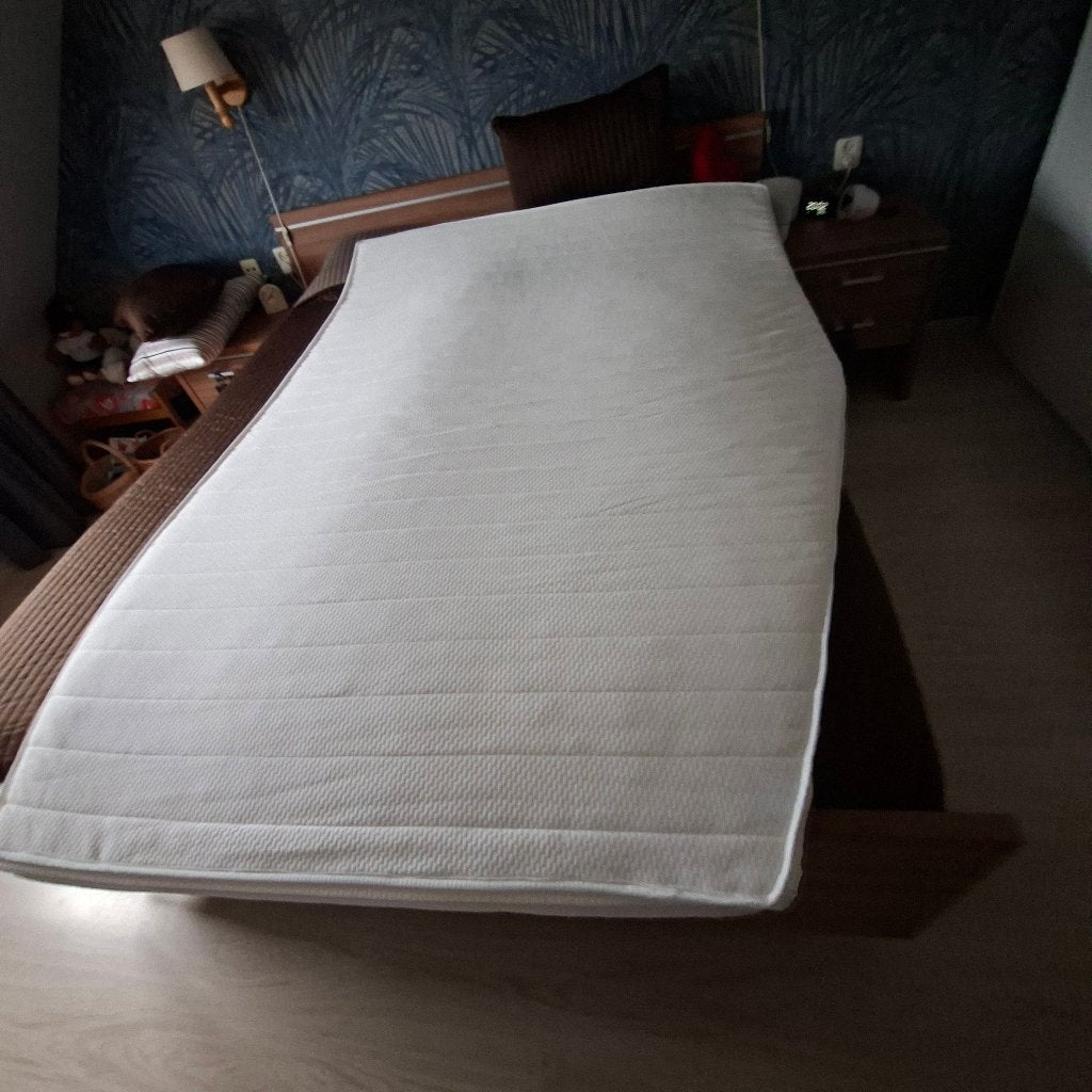 Matras 195x135x105 (schuin aflopend) 5 cm dik, Caravans en Kamperen, Caravan accessoires, Ophalen, Zo goed als nieuw