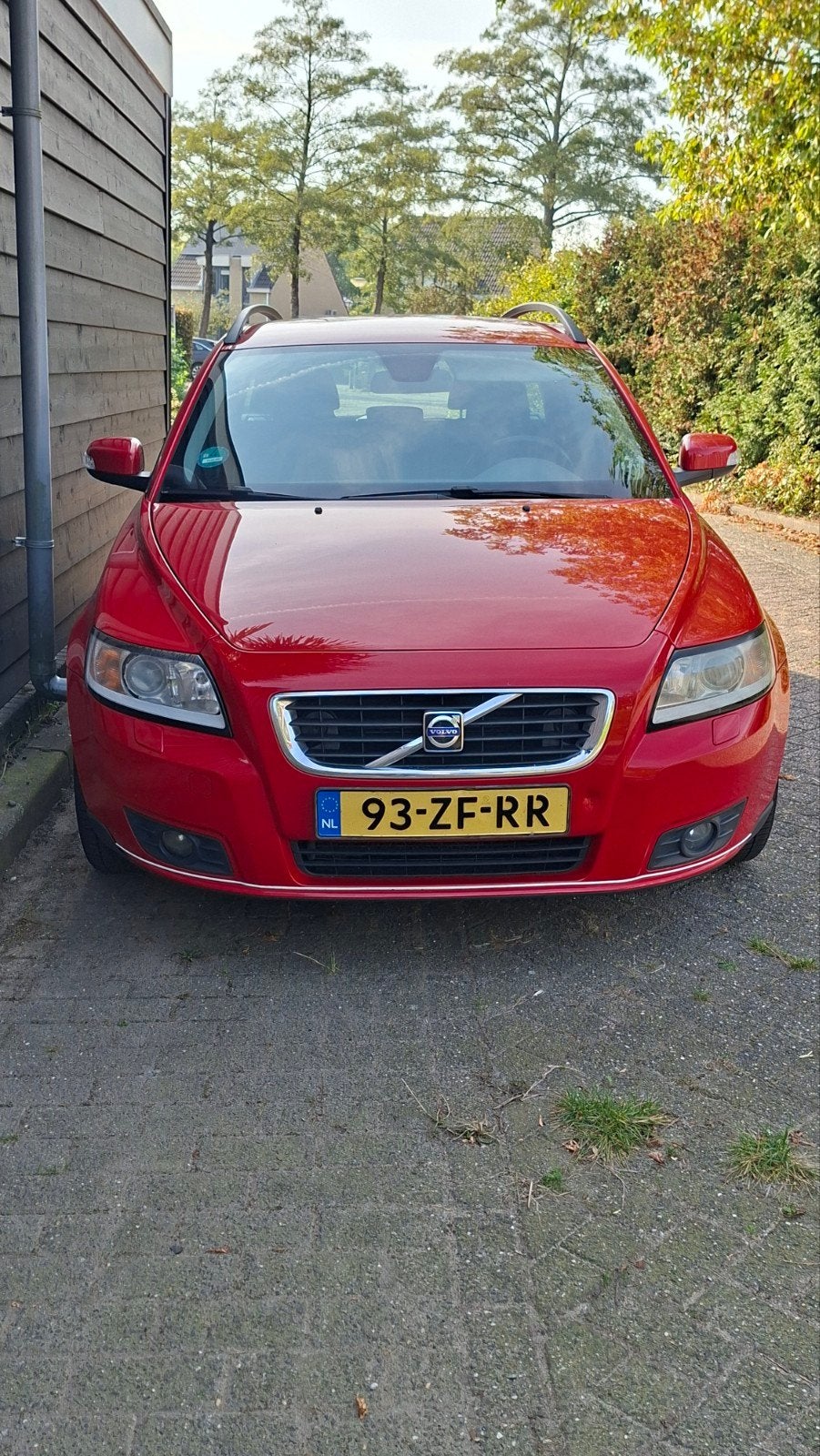 Volvo V50 1.8 2008 Rood, Auto's, Voorwielaandrijving, 125 pk, 4 cilinders, Stationwagon