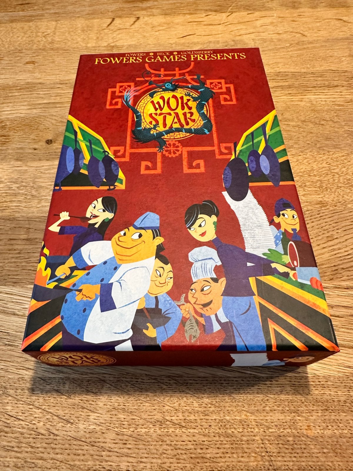 Wok Star Bordspel - Zo goed als nieuw, Drie of vier spelers, Ophalen of Verzenden, Zo goed als nieuw