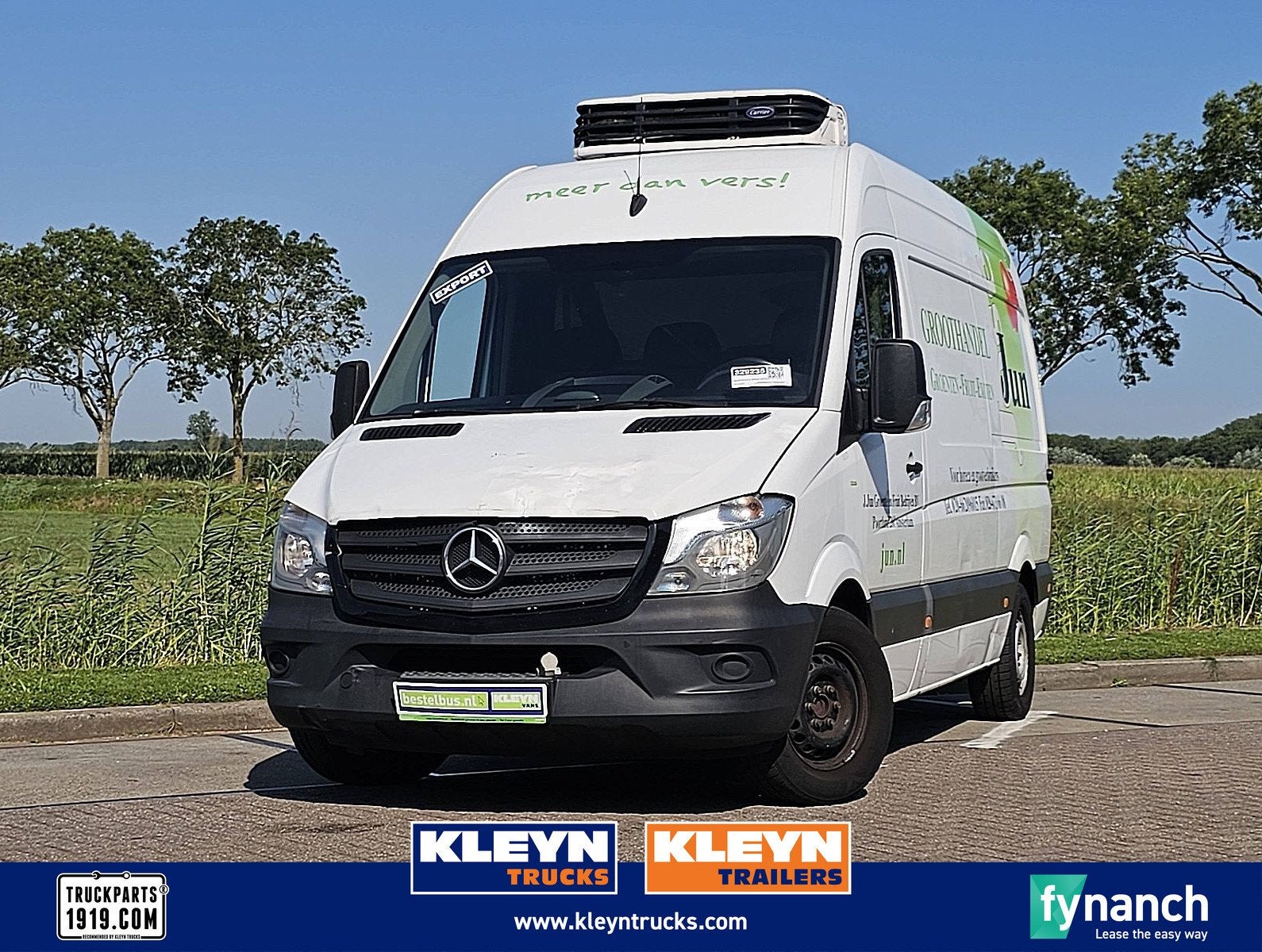 MERCEDES-BENZ SPRINTER 313 carrier koeling, Auto's, Bestelauto's, Bedrijf, Te koop, ABS, Airconditioning, Bluetooth, Centrale vergrendeling