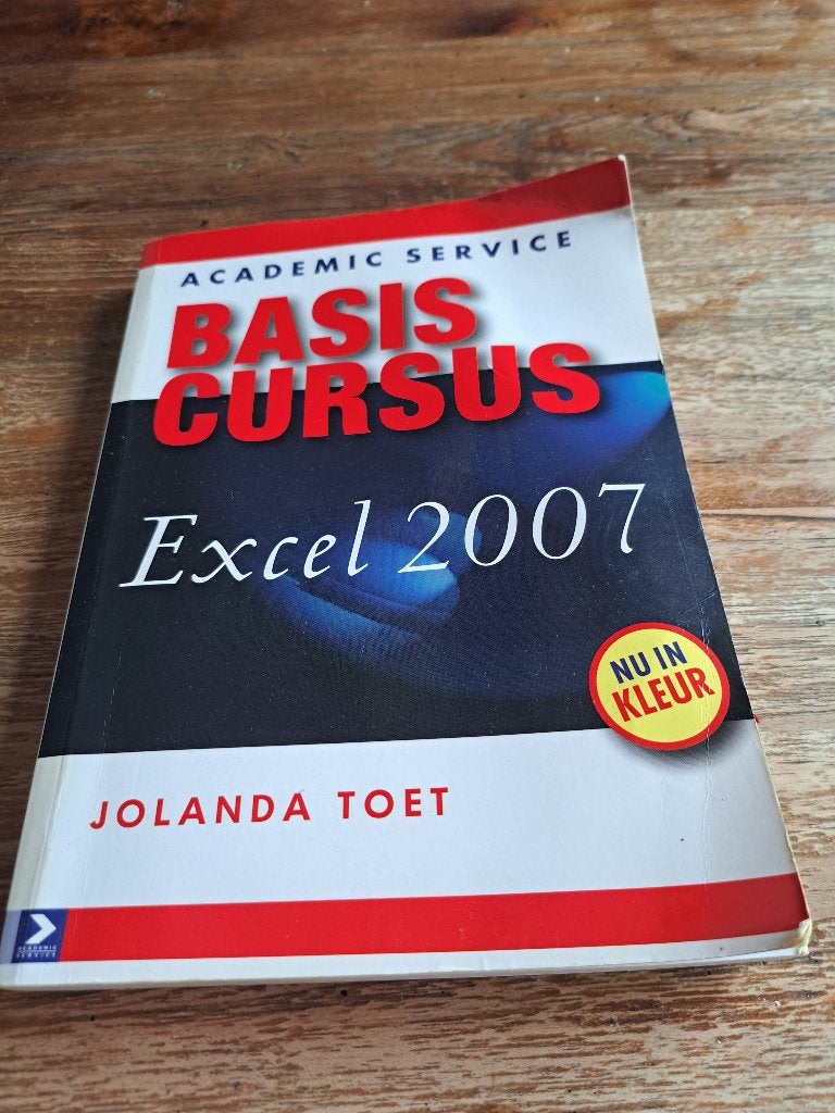 Basiscursus Excel 2007, Academic Service, HBO, Beta, Ophalen