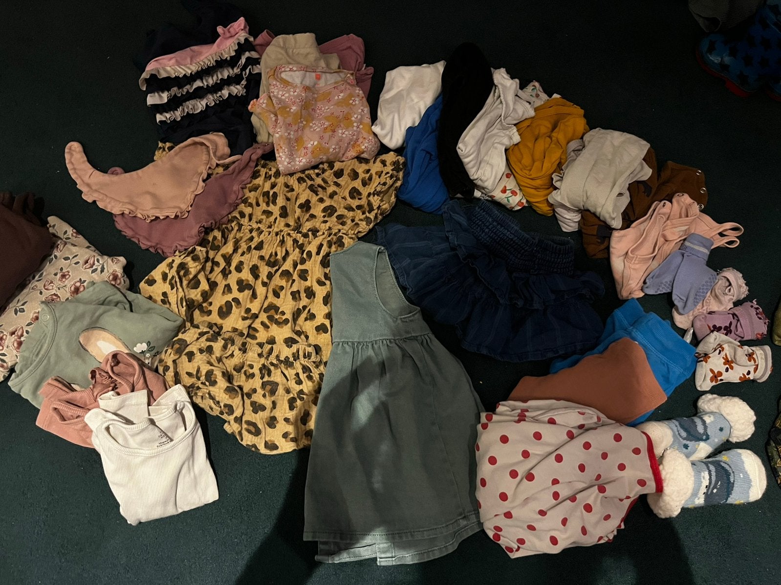 Kledingpakket meisje maat 80/86, Kinderen en Baby's, Babykleding | Maat 80, Ophalen, Gebruikt, Meisje