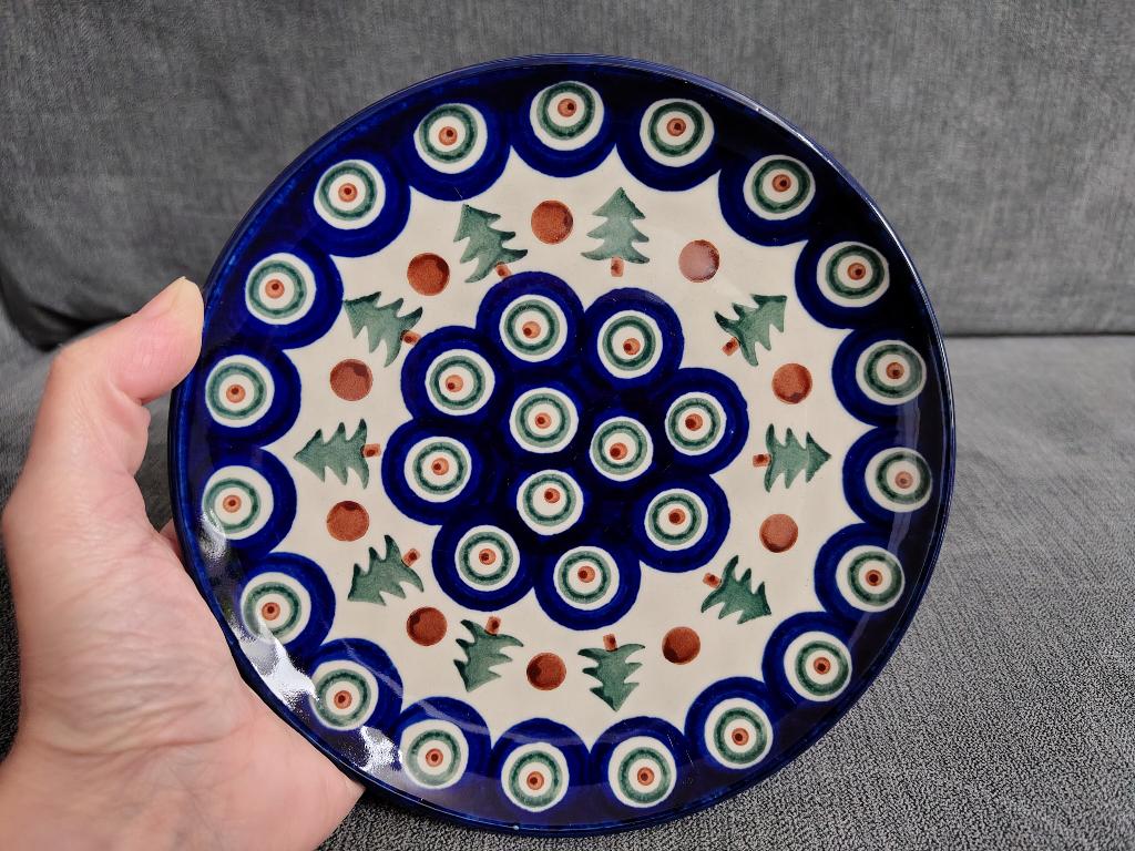 Bunzlau - Boleslawiec - Gebaksbord Ø17,5cm - Nieuw, Huis en Inrichting, Keuken | Servies, Keramiek, Nieuw, Ophalen of Verzenden