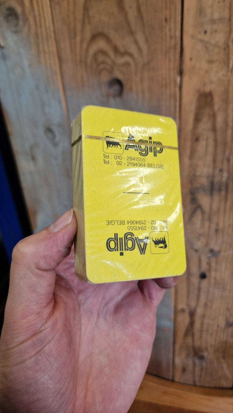 Agip speelkaarten vintage, nieuw in verpakking, Ophalen of Verzenden, Nieuw