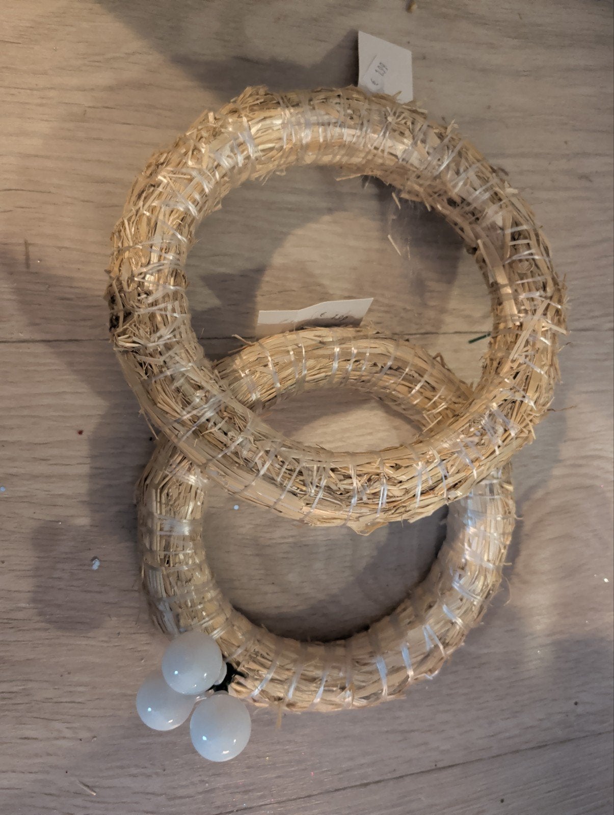 Strokransen set  Decoratieve kransen van natuurlijk materiaa, Ophalen, Zo goed als nieuw, Krans, Natuurlijk materiaal