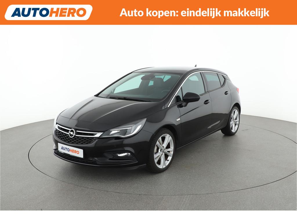 Opel Astra 1.4 Turbo |SA07733| (bj 2018), Auto's, Opel, Gebruikt, Met garantie (alle), Zwart, Bedrijf