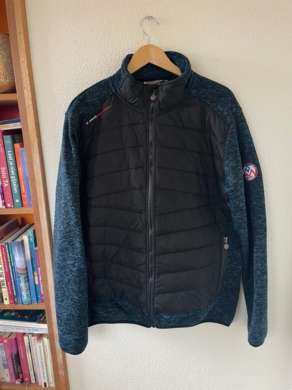 Peak Mountain herfstjas XXL, Ophalen of Verzenden, Zo goed als nieuw, Overige maten, Blauw