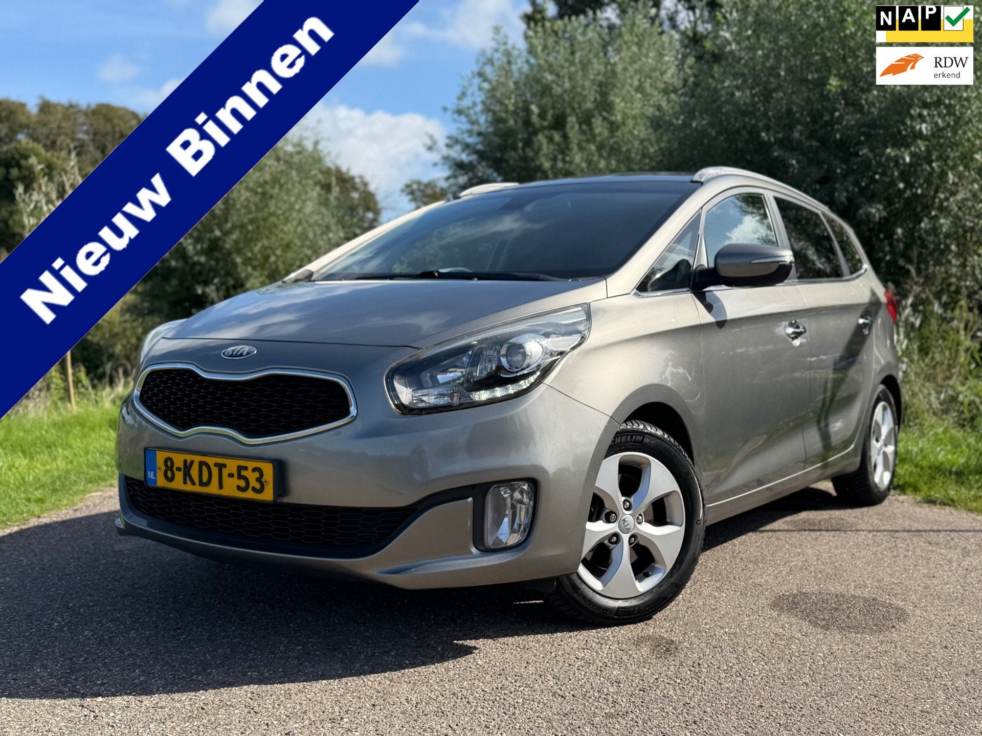 Kia Carens 1.6 GDi Business Pack / 7 Persoons / Perfect onde, Auto's, Voorwielaandrijving, Euro 5, Gebruikt, 4 cilinders