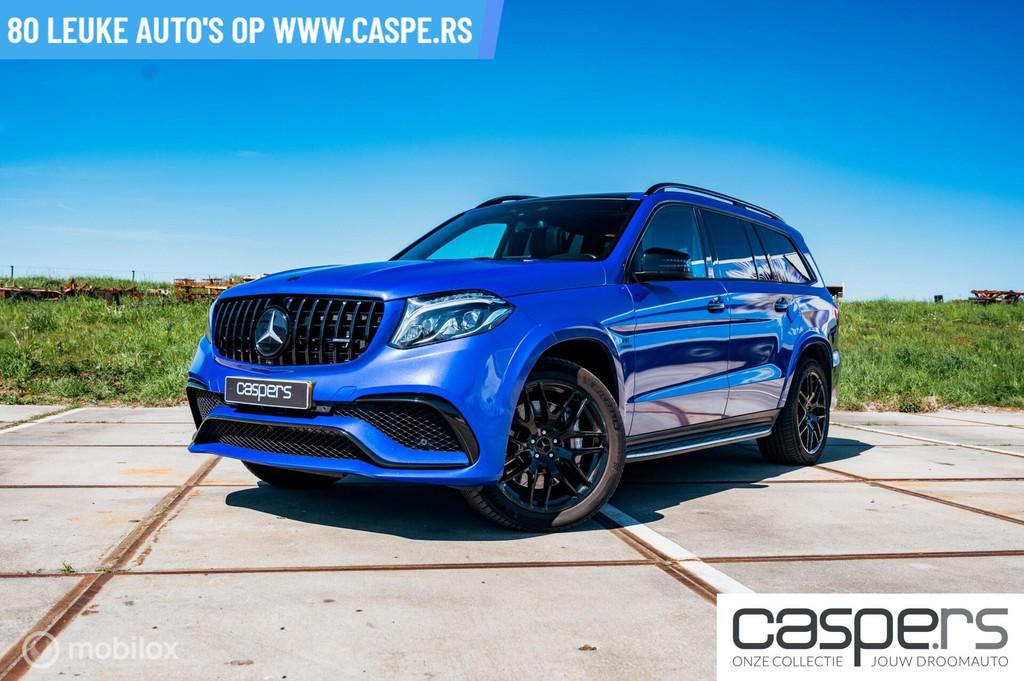 Mercedes GLS-klasse AMG 63 4MATIC, Auto's, 5461 cc, 7 stoelen, Leder, Bedrijf