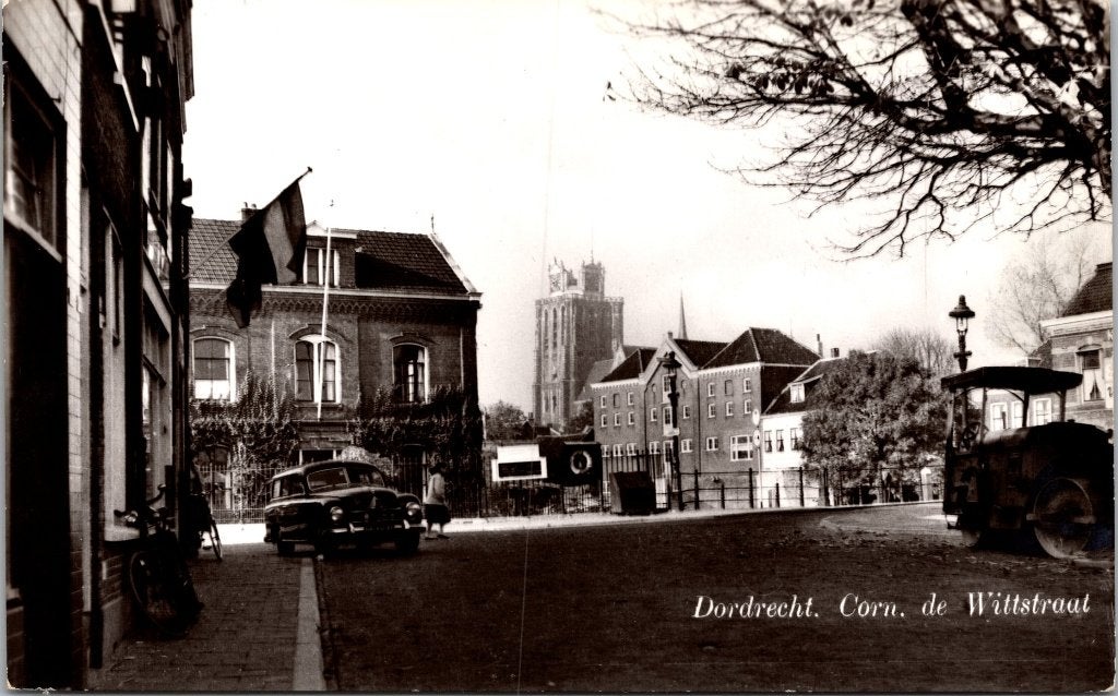 Dordrecht - 12 oude ansichtkaarten V, Verzenden, 1940 tot 1960, Gelopen, Zuid-Holland