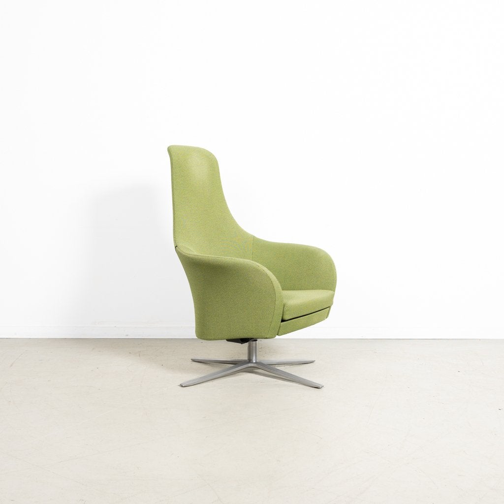 Montis Marvin Fauteuil Groen Stof, Niet ingevuld, Zo goed als nieuw, Niet ingevuld, Niet ingevuld