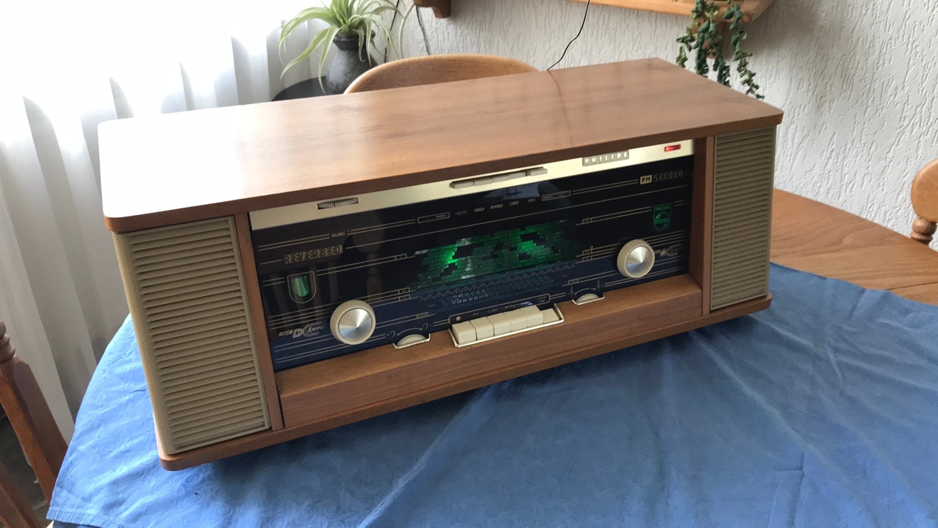 Philips B7X43A-REVERBEO.buizenradio., Ophalen of Verzenden, Buis of Buizen