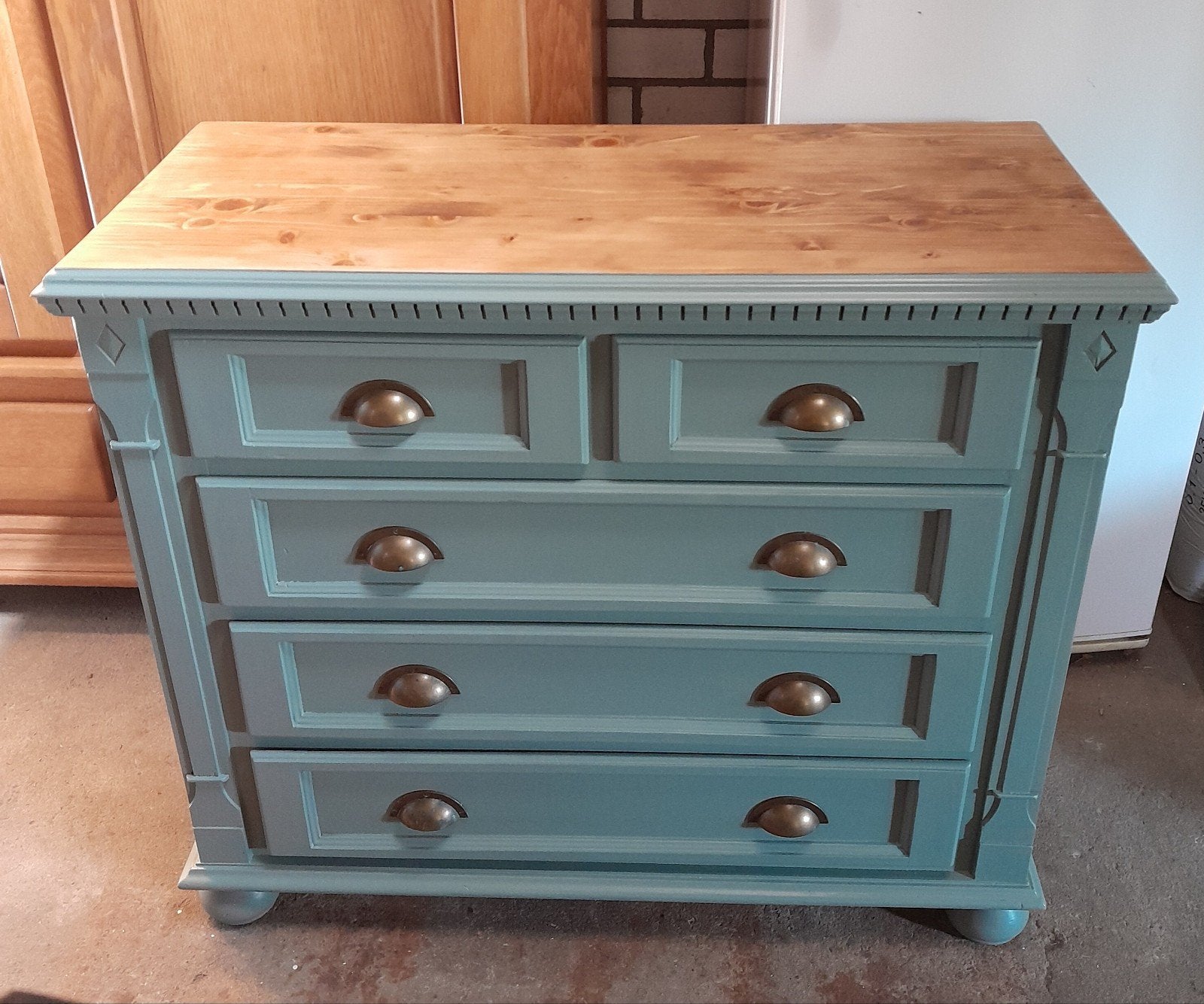 Mooie ladekast / commode als nieuw, Ophalen, 5 laden of meer, 50 tot 100 cm, Zo goed als nieuw