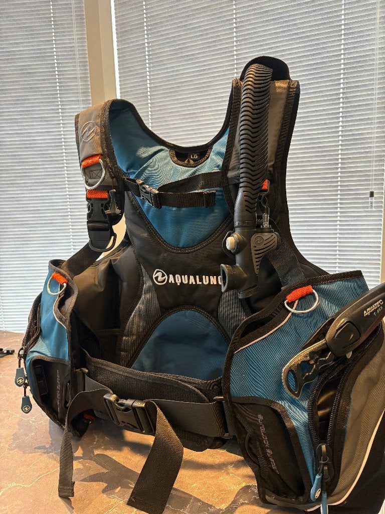Aqualung Trimvest met loodpockets, Ophalen, Zo goed als nieuw, Trimvest of Wing