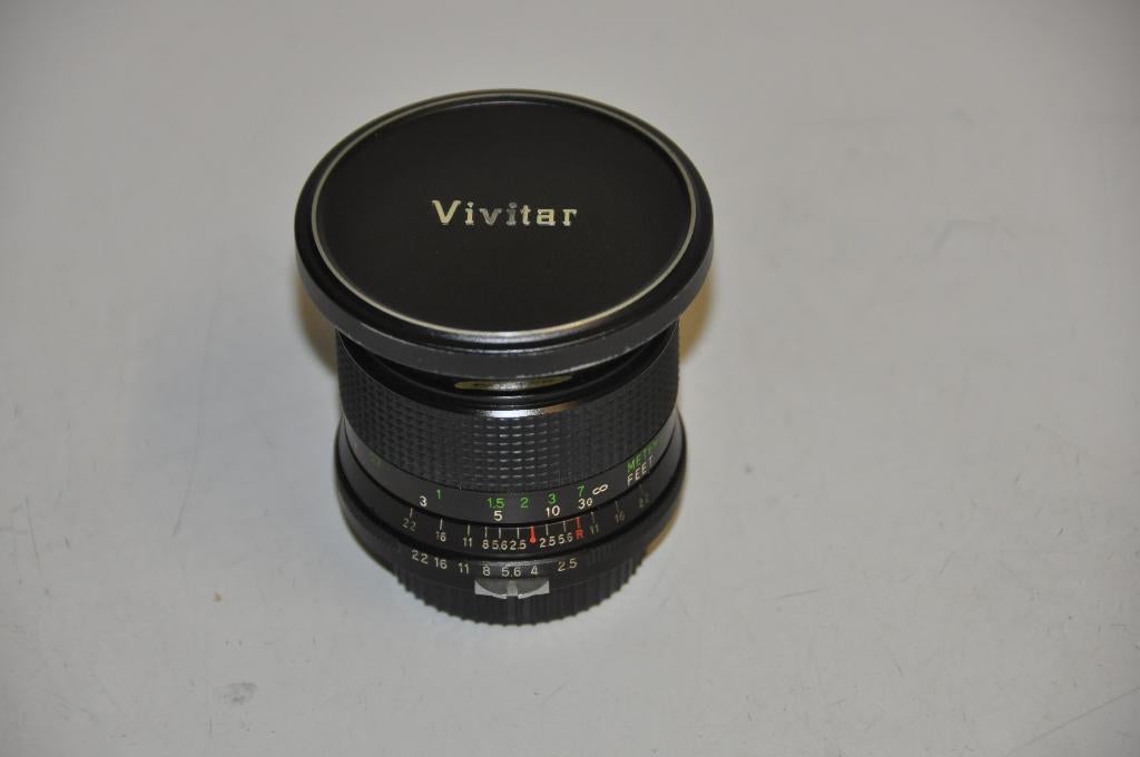 Vivitar 28 mm 2.5 Nikon, Audio, Tv en Foto, Fotografie | Lenzen en Objectieven, Ophalen of Verzenden, Zo goed als nieuw, Groothoeklens