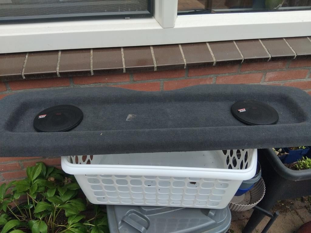 Hoedenplank VW Up met MTX Audio speakers, Auto diversen, Autospeakers, Gebruikt, Ophalen of Verzenden
