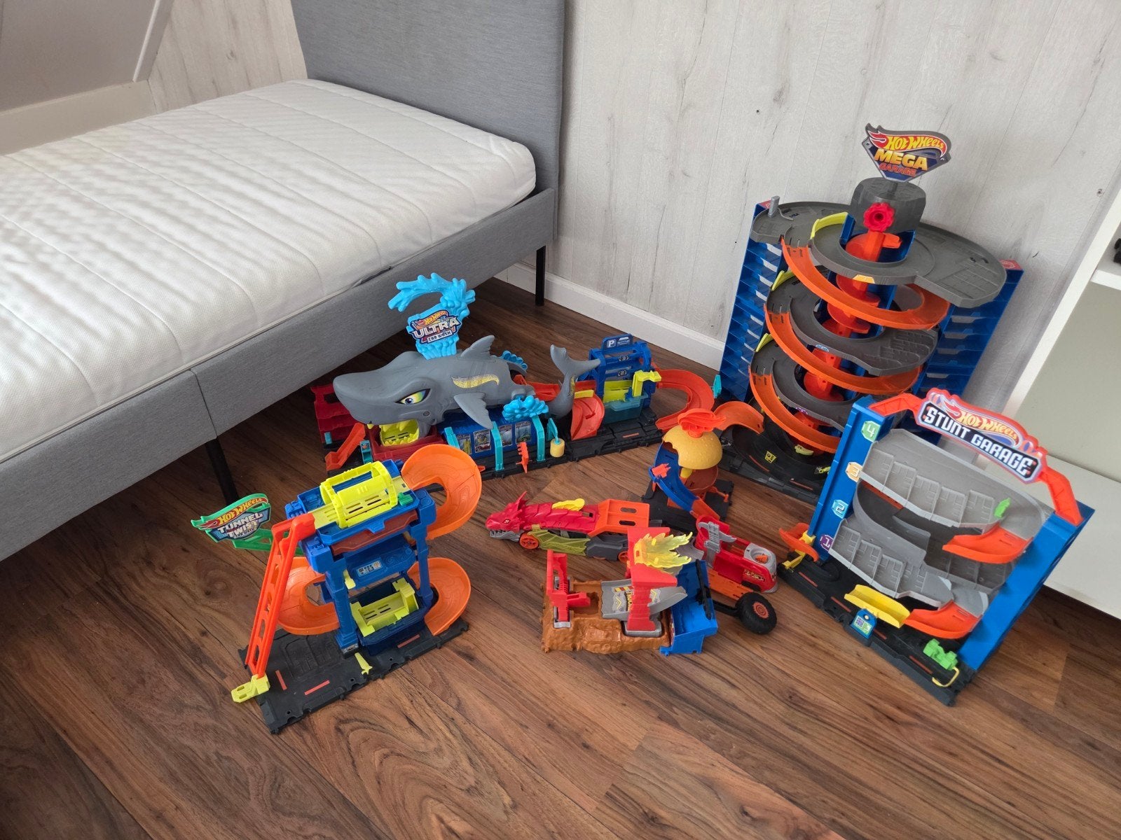 Hot Wheels Garages & Wasstraat (exclusief auto's), Ophalen of Verzenden