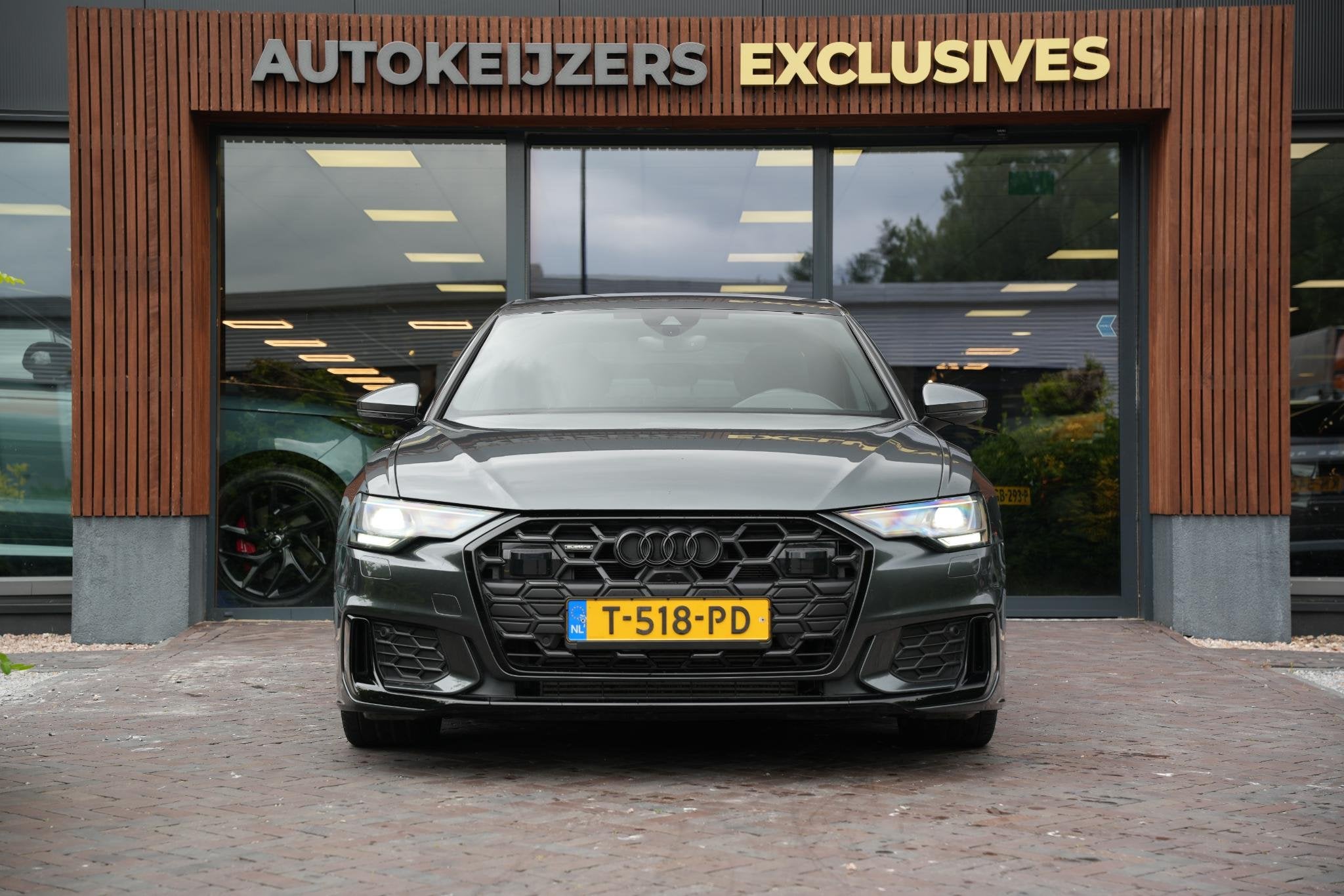 Audi A6 Limousine 50 TFSI e quattro S edition Virtual Dash M, Auto's, Audi, Automaat, Gebruikt, 4 cilinders, Leder en Stof
