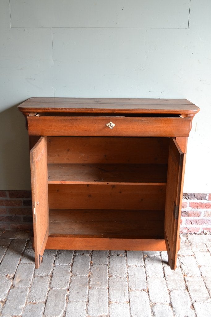 Prachtige antieke eiken biedermeier meidenkast, dressoir, Verzenden
